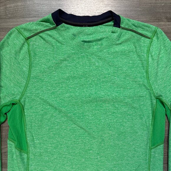 Lululemon Men's Blaze Long Sleeve - Green - Picture 2 of 6